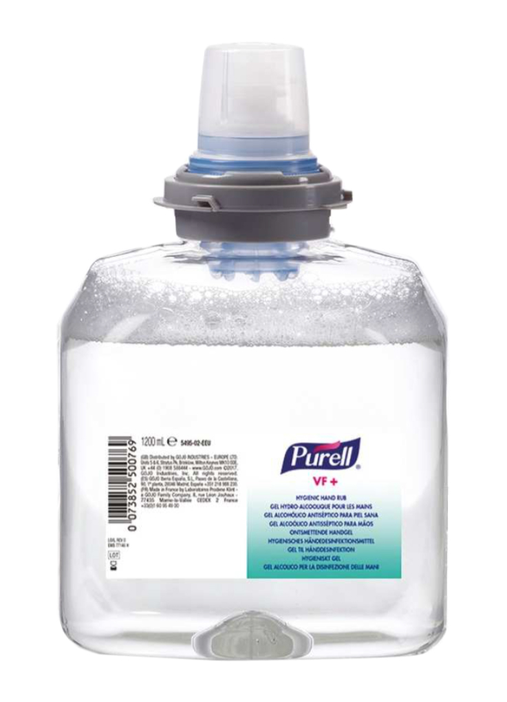 Aviz biocid medical - gel dezinfectant tfx purell vf+ 1200ml